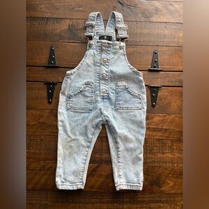 7 For All Mankind Denim Overalls Size 12M